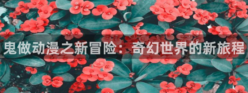3d同人动漫里番：鬼做动漫之新冒险：奇幻世界的新旅程